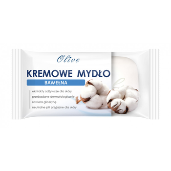 Mydło Olive Bawełna Kostka Lewiatan 90G