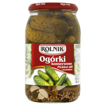 Ogórki Konserwowe Rolnik 850G