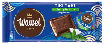 Czekolada Tiki Taki Z Miętą Pieprzową Wawel 90G