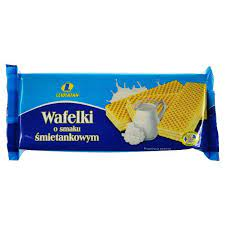 Wafelki Śmietankowe Lewiatan 80G
