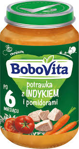 Danie Potrawka Z Indykiem I Pomidorami 190G Bobovita