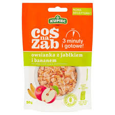 Kupiec Owsianka Coś Na Ząb Jabłko-Banan 50g