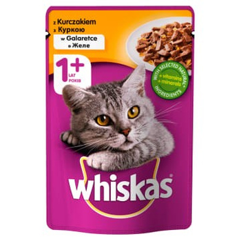 Whiskas Saszetka z Kurczakiem 85G