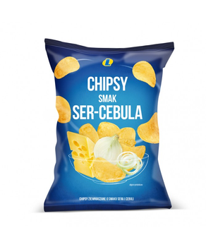 Chipsy Ser-Cebula Lewiatan 140G