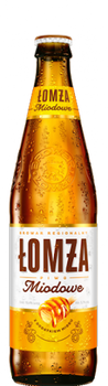 Piwo Łomża Miodowa 0,5L butelka