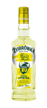 Wódka Żubrówka Kwaśna Cytryna 0.5L