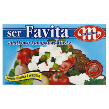 Ser Favita Mlekovita 18% Tłuszczu 270G