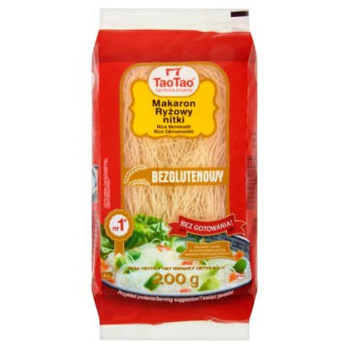 Makaron Tao Tao Ryżowy Nitki 200G