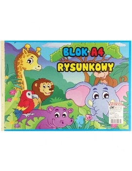 Blok Rysunkowy  Biały A4