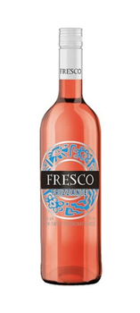 Wino Fresco Frizzante Fragola różowe, półsłodkie 0,75L