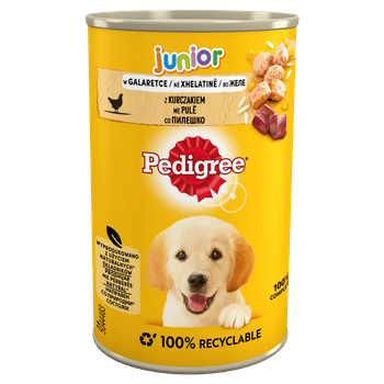 Pedigree Junior z kurczakiem karma 400 g