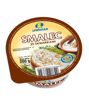 Smalec ze Skwarkami Lewiatan 200G