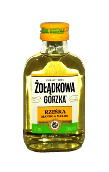 Wódka Żołądkowa Gorzka Rześka Mango i Melon 90ml