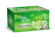 Herbata Zielona Moja Chwila Lewiatan 40x1,75G