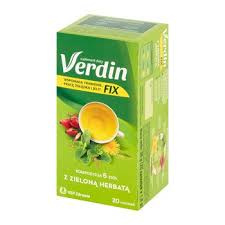 Verdin Fix z Zieloną Herbatą (20 torebek)
