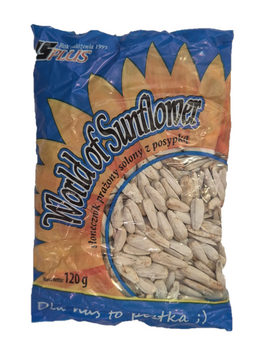  Słonecznik Prażony Mix 120g JSplus