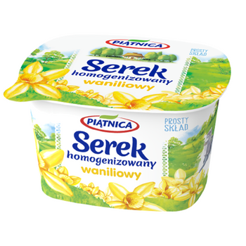 Serek Homogenizowany Piątnica Waniliowy 150G