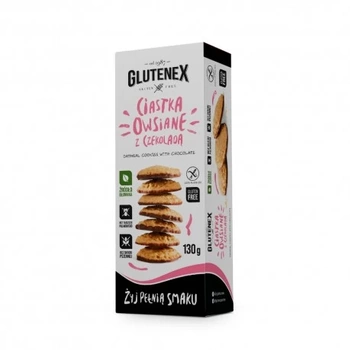 Ciastka Owsiane W Czekoladzie 130G  Glutenex