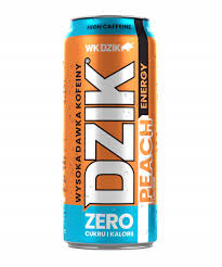 Dzik Napój Energy Peach Zero