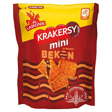 Krakersy Lajkonik Mini Bekon 100G
