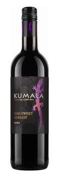 Wino Kumala Merlot czerwone, półsłodkie 0,75L