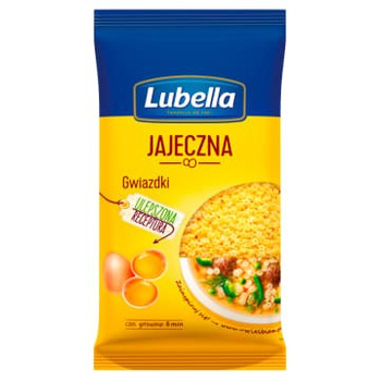 Makaron Lubella Jajeczna Gwiazdki 250G