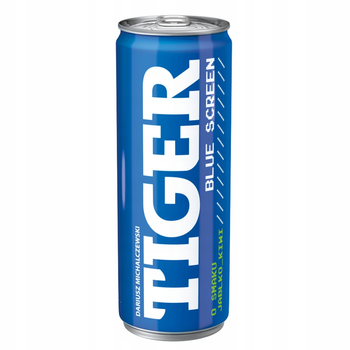 Tiger Energy Drink Blue Screen 0,25l