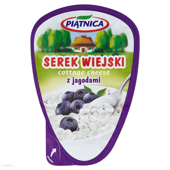 Serek Wiejski Piątnica z Jagodami 150G