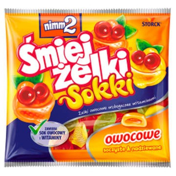 Żelki Nimm2 ŚmiejŻelki Sokki  90G