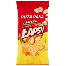 Prażynki Łapsy Ser Cebula 110g 