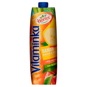 Hortex Vitaminka Jabłko-Marchew-Banan 1L