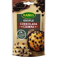 Posypka Krople Czekolada Ciemna 100G Kamis