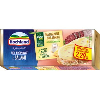 Ser Topiony Hochland Salami 90G