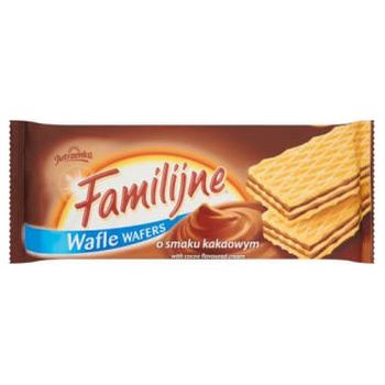 Wafle Familijne Kakaowe 180G