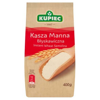 Kasza Manna Błyskawiczna Kupiec 400G