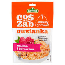 Kupiec Owsianka Coś Na Ząb Malina-Żurawina 50g