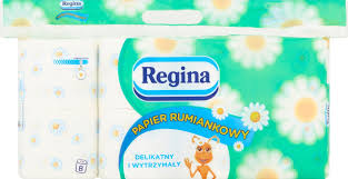 Papier toaletowy Regina Rumiankowy 8 rolek
