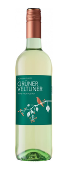 Wino Grüner Veltliner białe, wytrawne 0,75l