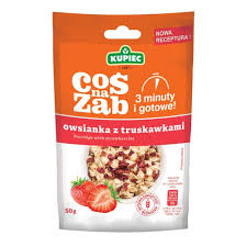 Kupiec Owsianka Coś Na Ząb Truskawka 50g