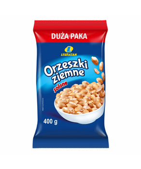 Orzeszki Ziemne Solone Mega Paka Lewiatan 400G