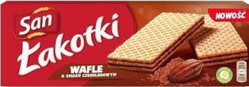 Wafle Łakotki Czekoladowe 146G