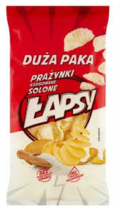 Prażynki Łapsy Naturalne110g 