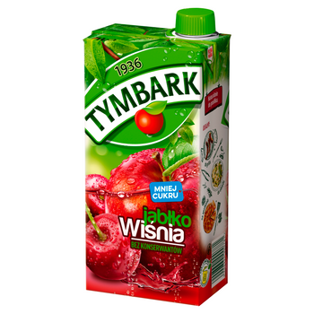 Tymbark Napój Jabłko-Wiśnia 1l