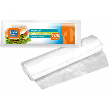 Woreczki śniadaniowe Ravi 100szt.