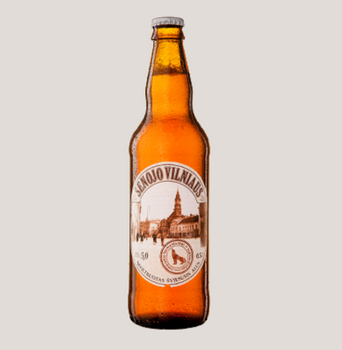 Piwo Vilniaus Niefiltrowane 0.5l 5.2%