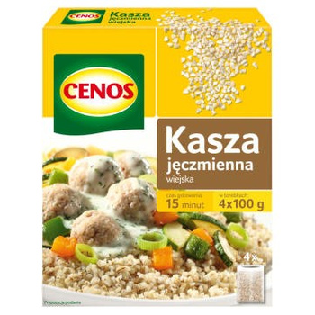 Kasza Jęczmienna Wiejska Cenos 4x100G