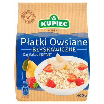 Płatki Owsiane Błyskawiczne Kupiec 400G