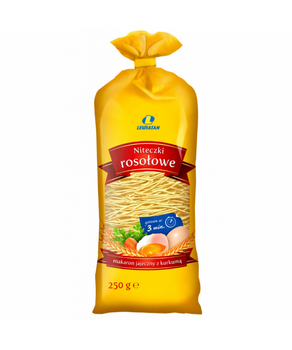 Makaron Lewiatan Niteczki Rosołowe 2-jajeczne 250G