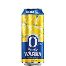 Piwo Warka Radler Cytryna 0% 0,5l Puszka