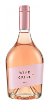 Wino CRIME różowe, wytrawne 0,75L